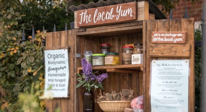 The Local Yum, a roadside stall in the Adelaide Hills.