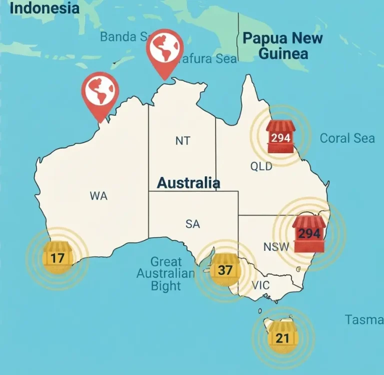 roadside stalls map